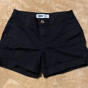 Old Navy Everyday Chino Black Shorts